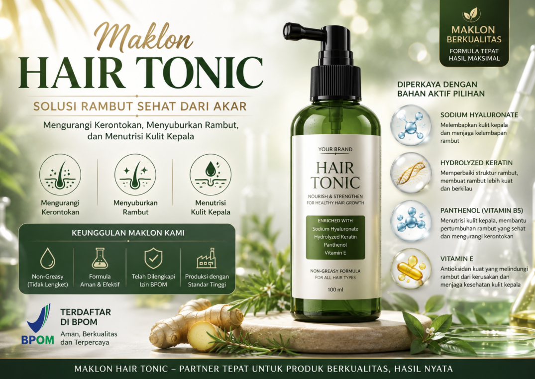 maklon hair care tonic