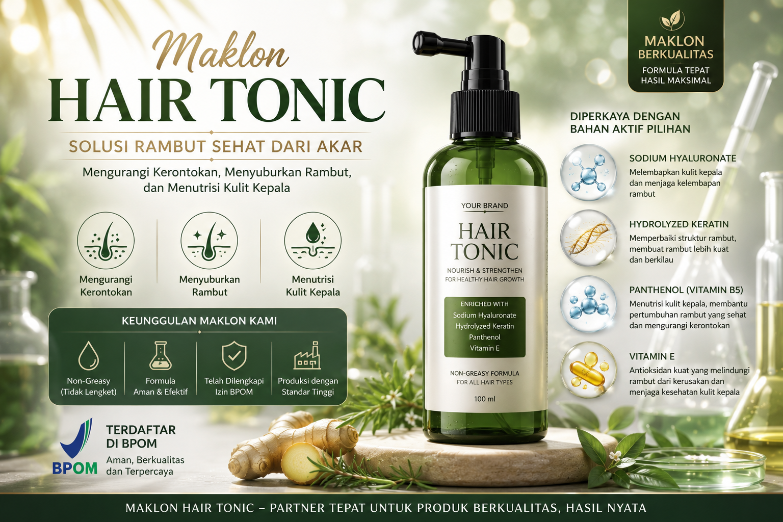 maklon hair care tonic