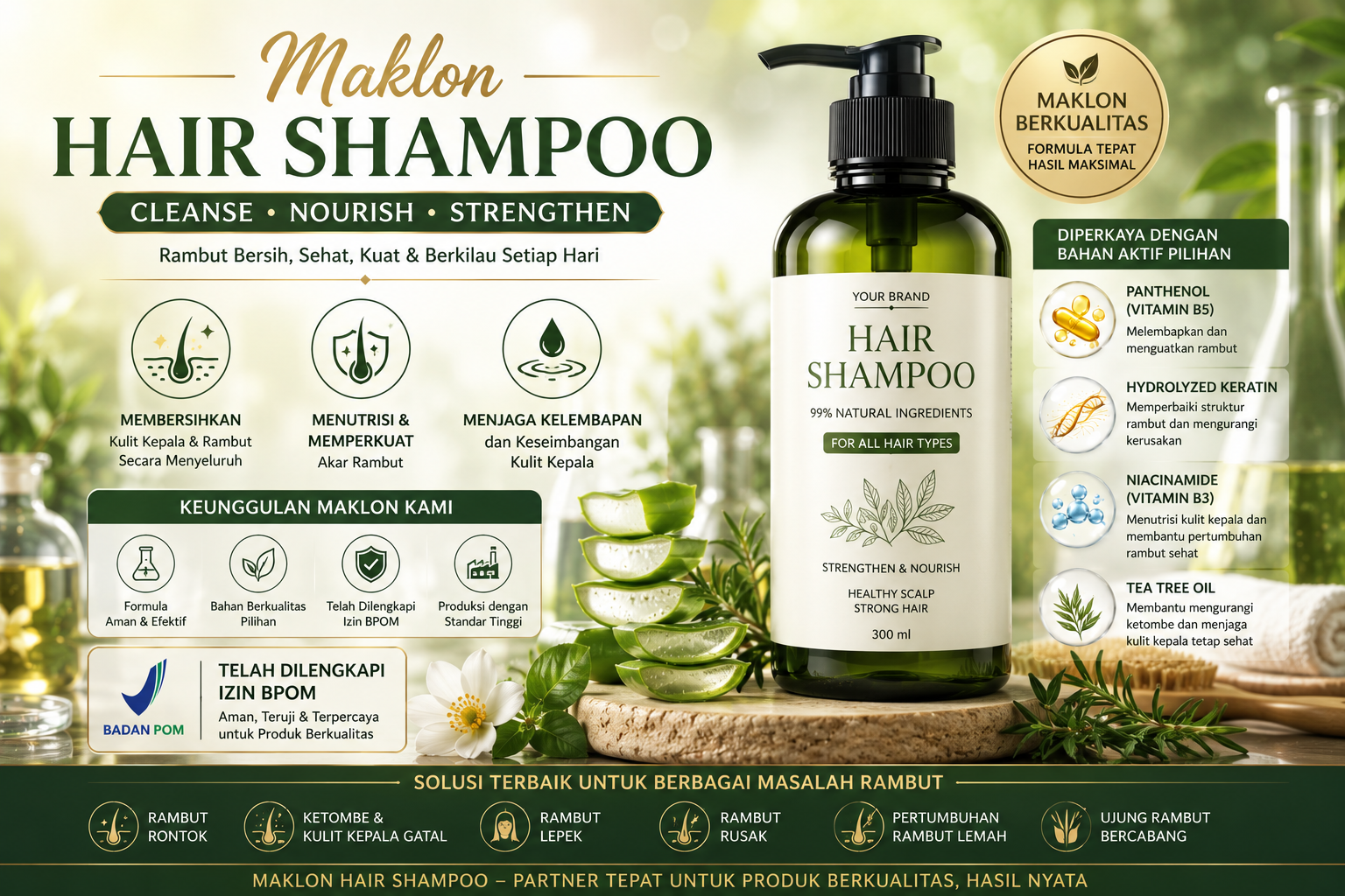 maklon haircare Shampoo