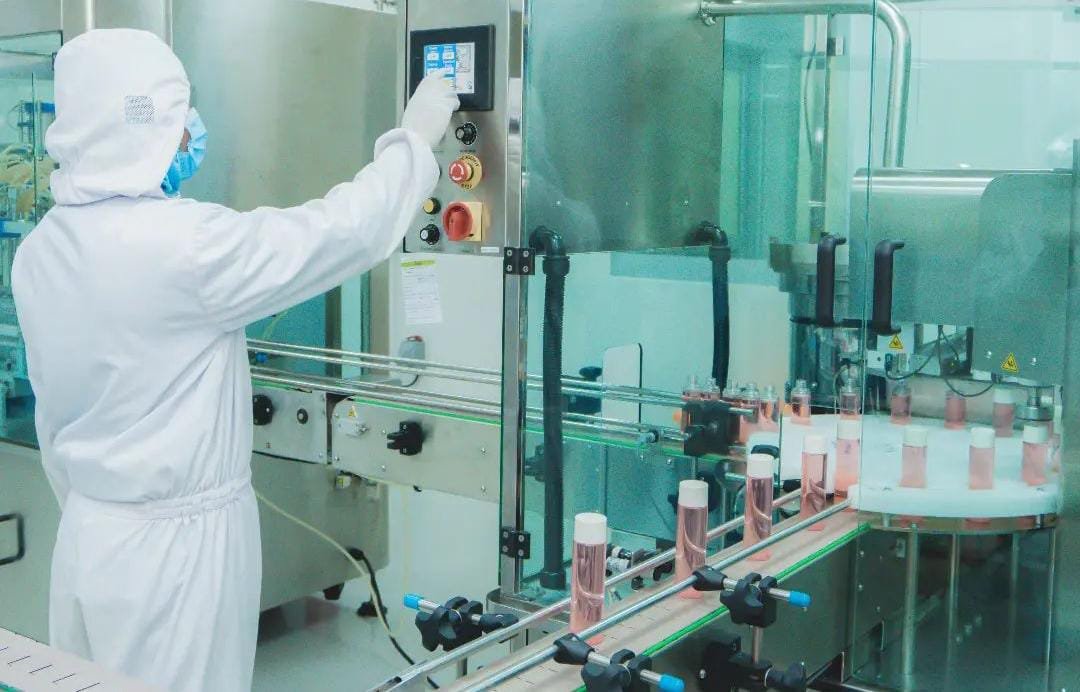 proses produksi produk maklon kosmetik